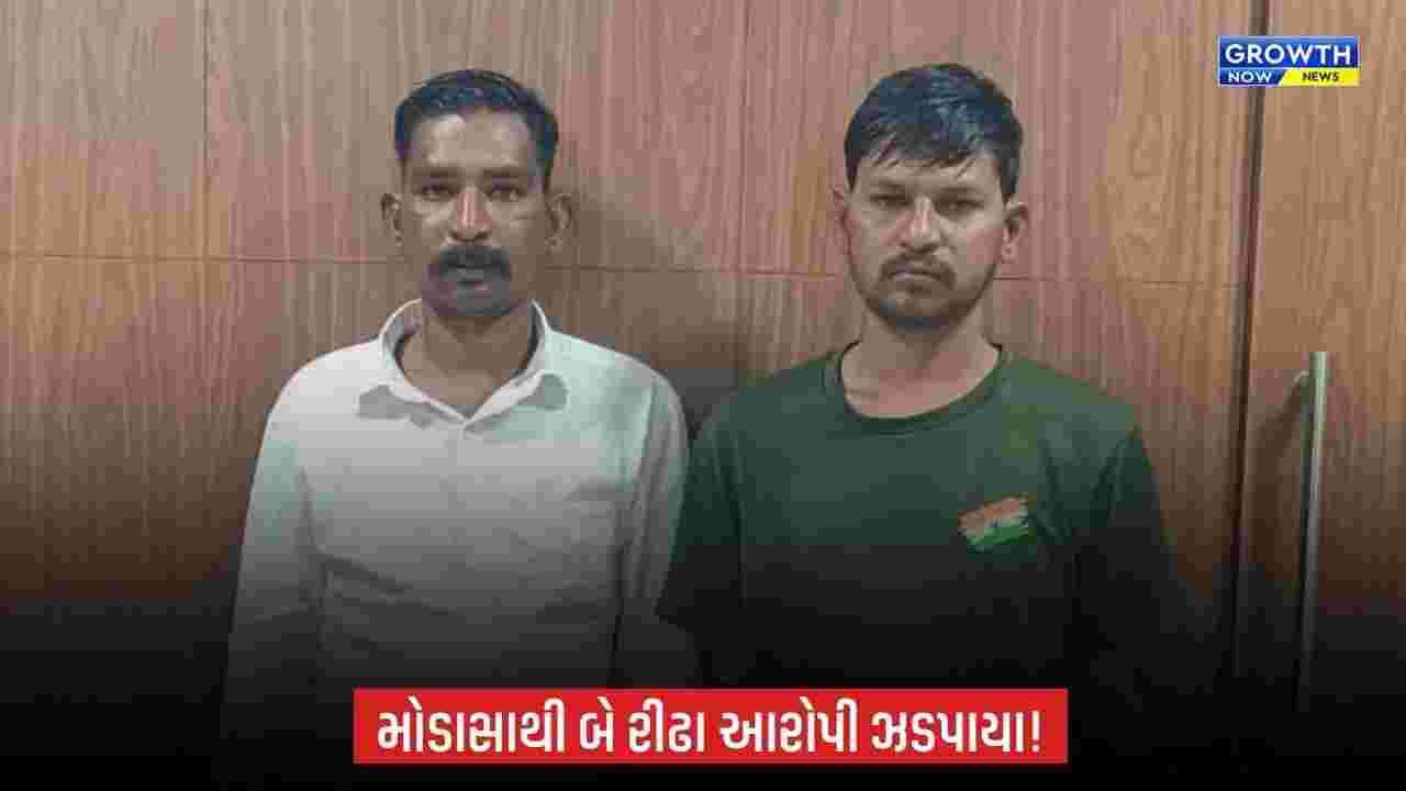 Aravalli SOGની મોટી કાર્યવાહી, રાજસ્થાનની લૂંટનો ભેદ ઉકેલાયો; બે આરોપી ઝડપાયા
