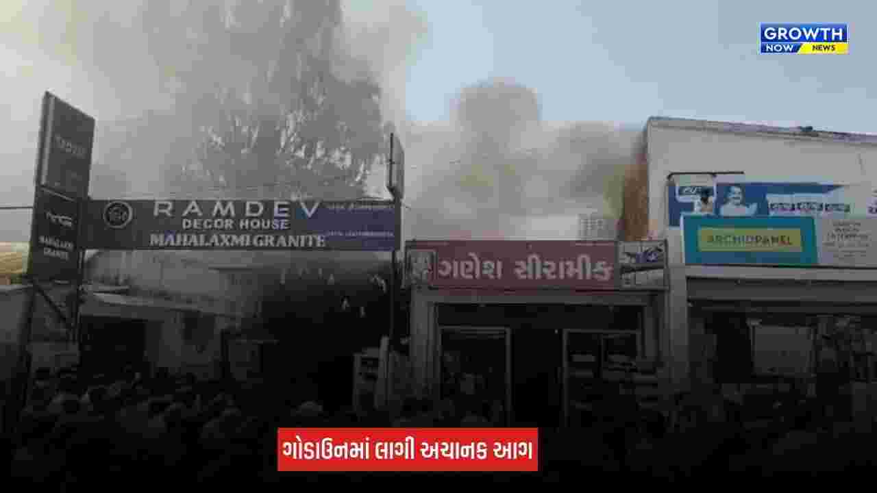 Ahmedabad Fire: ગ્રેનાઈટના ગોડાઉનમાં લાગી ભીષણ આગ, ફાયર બ્રિગેડની પાંચથી વધુ ગાડીઓ ઘટનાસ્થળે દોડી