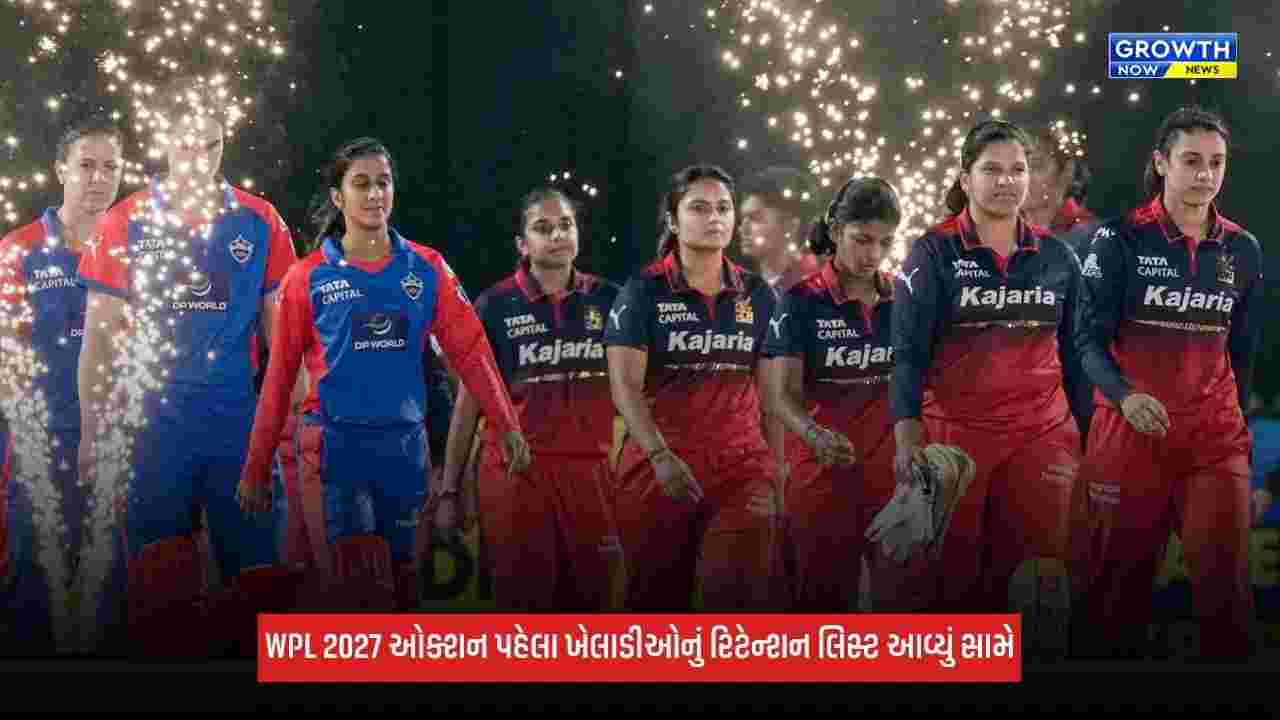 WPL 2027 પહેલા અનુભવી ખેલાડીઓ થયા રિલીઝ, જુઓ રિટેન્શન લિસ્ટ