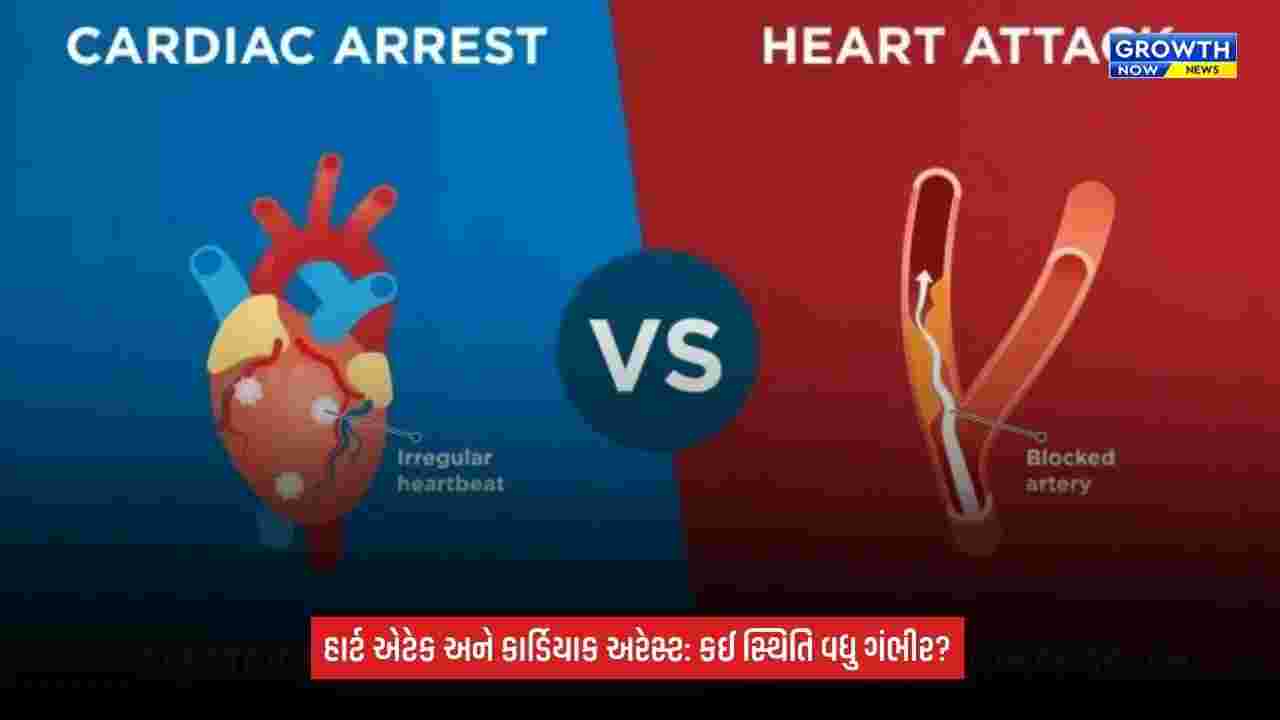 Heart Health: હાર્ટ એટેક અને કાર્ડિયાક અરેસ્ટ એક નથી! જાણો બંને વચ્ચેનો તફાવત