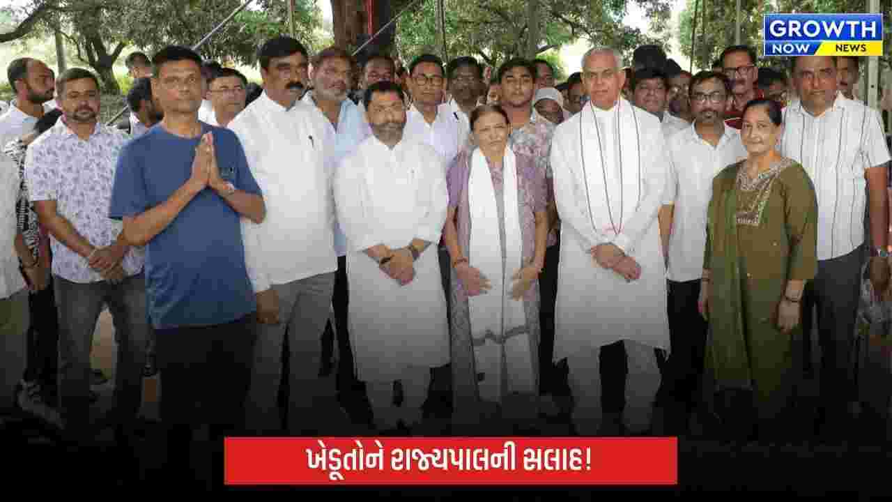 રાજ્યપાલ આચાર્ય દેવવ્રતે પ્રાકૃતિક ફાર્મની મુલાકાત લીધી, ખેડૂતોને આપ્યું માર્ગદર્શન