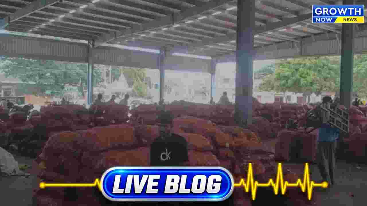 Gujarat Latest News Live : ભાવનગરના મહુવા યાર્ડમાં લાલ ડુંગળીના ભાવ 800 પાર