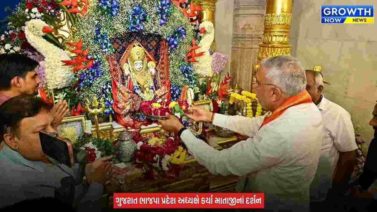 Varadayini Mata Temple in Rupal : નવમા નોરતે રૂપાલમાં જગદીશ વિશ્વકર્માએ કર્યા વરદાયિની માતાજીનાં દર્શન