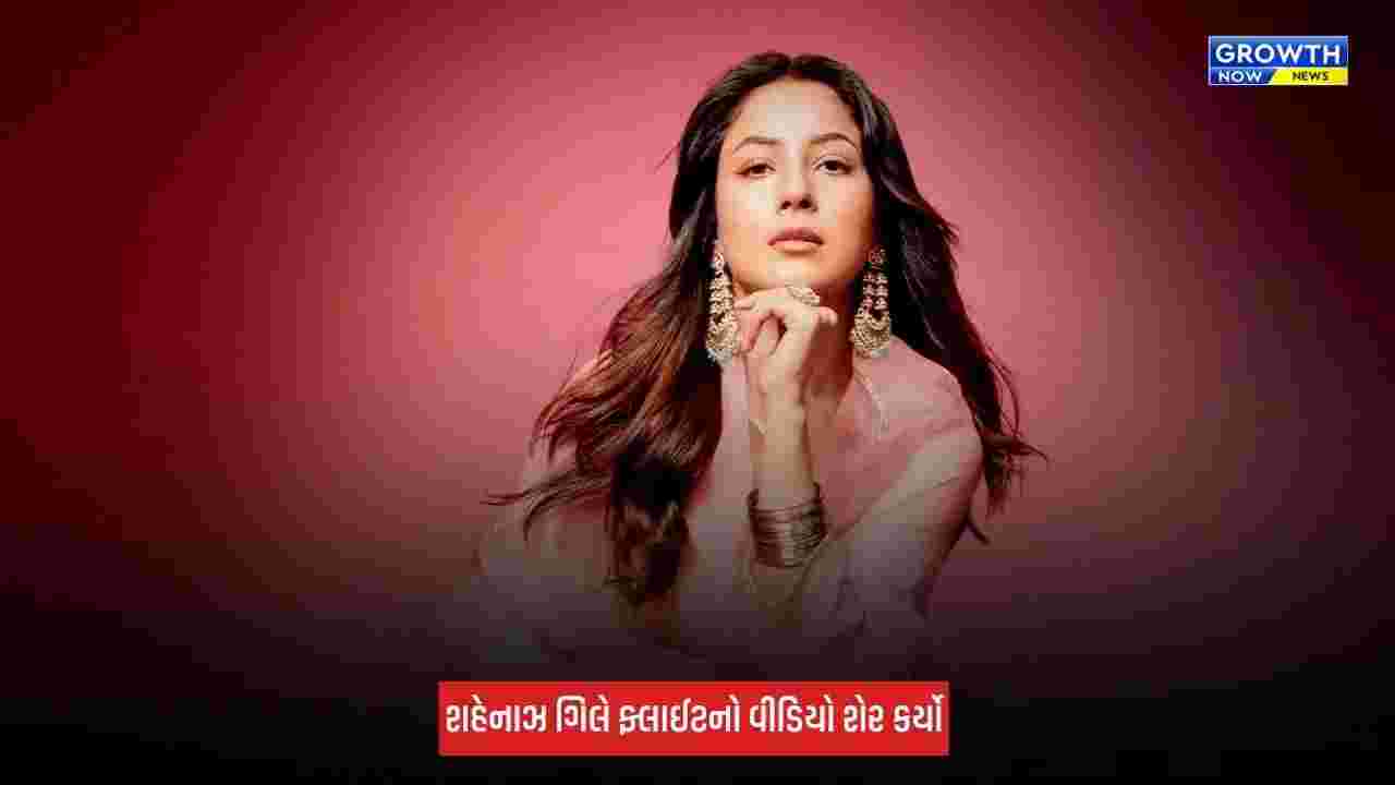 Shehnaaz Gill: એક્ટ્રેસની ફ્લાઈટમાં અચાનક હવામાં થઈ ઉથલપાથલ, વાયરલ થયો VIDEO