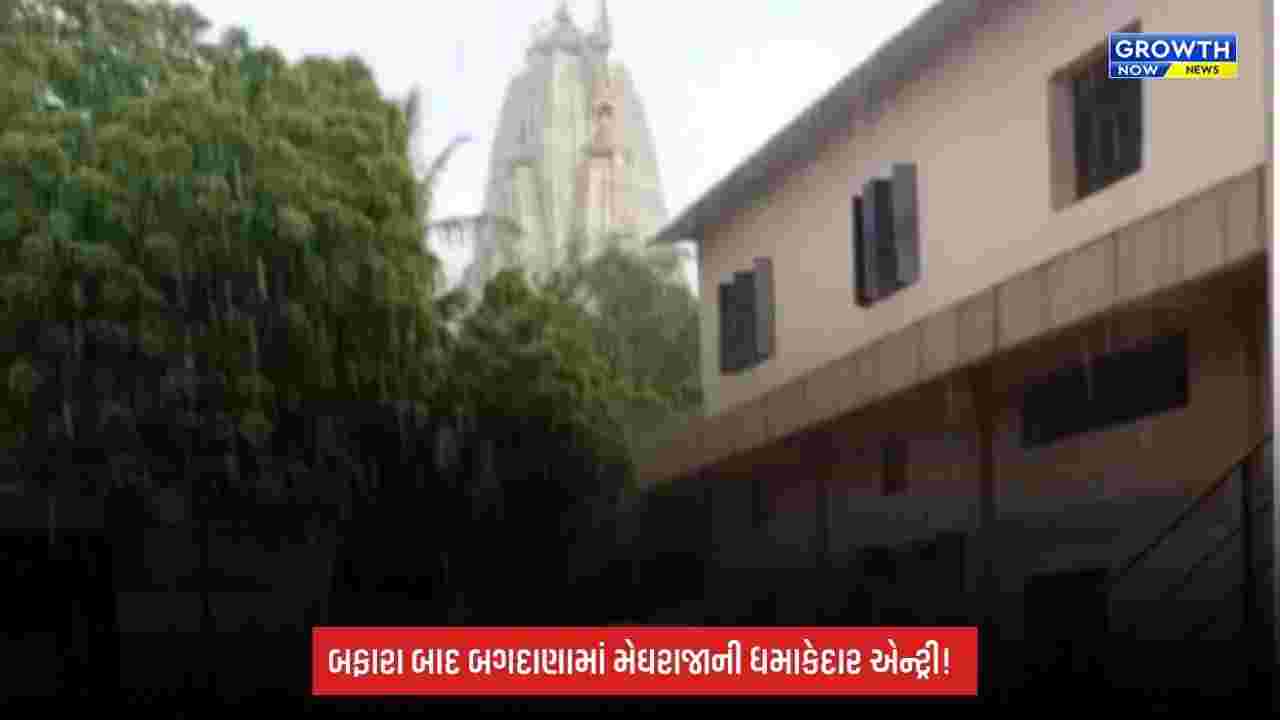 Bhavnagar: બફારા બાદ મેઘરાજાની એન્ટ્રી, બગદાણા ગુરુ આશ્રમ સહિત પંથકમાં વરસાદથી ઠંડક પ્રસરી