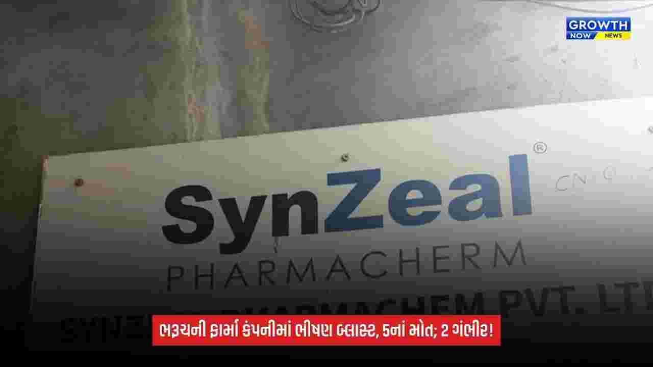 Bharuch factory blast: સાયખા GIDCમાં ફાર્મા કંપનીમાં ભીષણ બ્લાસ્ટ, 5 શ્રમિકોનાં મોત; 2 ગંભીર