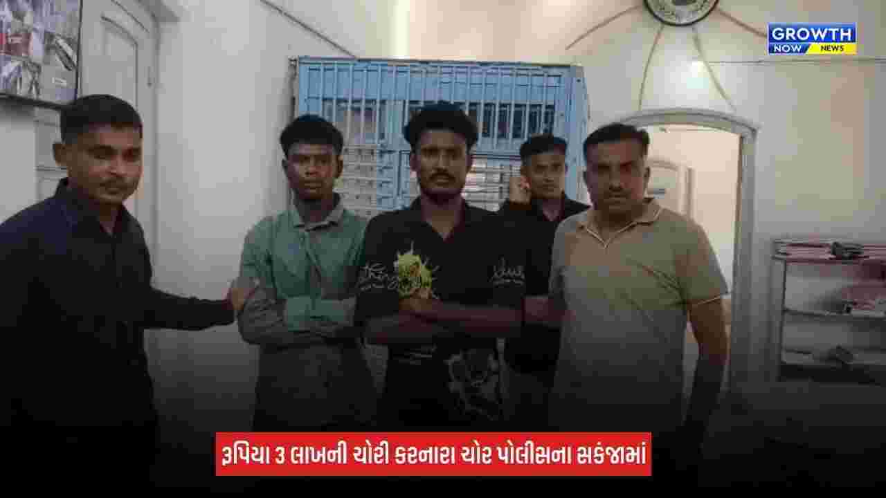Junagadh News: દોલતપરા વિસ્તારમાં બંધ મકાનનું તાળું તોડી 3 લાખ રોકડા ચોરનારા 2 તસ્કર ગણતરીના દિવસોમાં ઝડપાયા, પોલીસે પૂરેપૂરી રકમ કબ્જે કરી