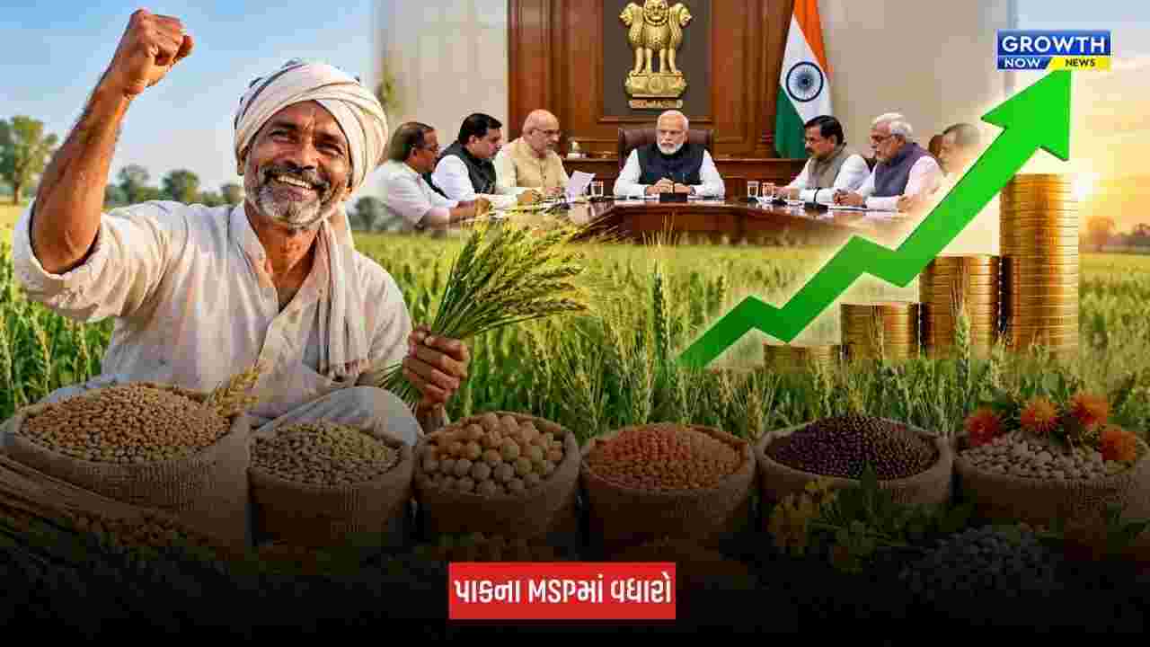 Cabinet Meeting Decision : રવિ સિઝન માટે 6 પાકના MSPમાં વધારો, ઘઉં સહિતના આ પાકમાં ખેડૂતોને મળશે વધુ ભાવ