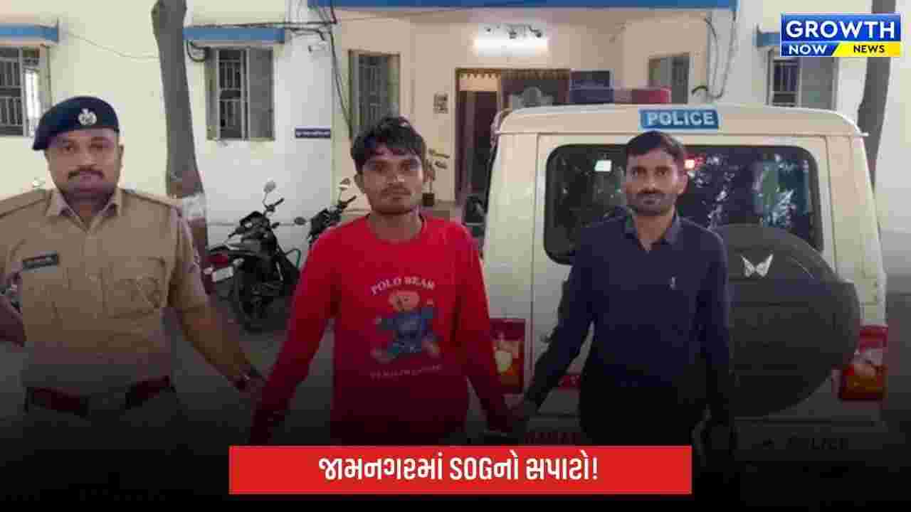 Jamnagar Ganja Seizure: SOGની મોટી કાર્યવાહી: ફલ્લા પાસે 2.9 કિલો ગાંજો ઝડપાયો, એક ઈસમ ઝડપાયો