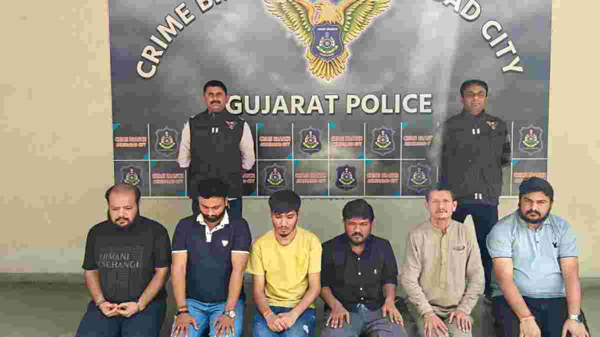 અમદાવાદમાં ભાડાના ઘરમાં IPL સટ્ટા રમાડતા 6 લોકોની ધરપકડ, લાખોનો મુદ્દામાલ જપ્ત