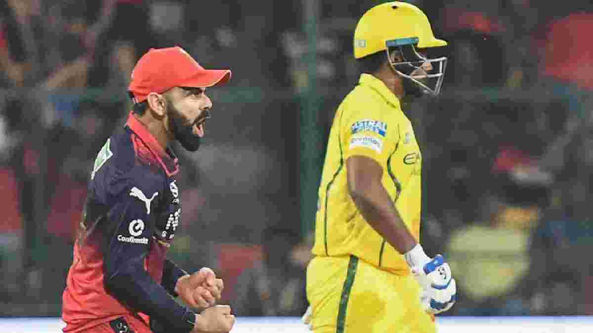 RCB vs CSK: બેંગ્લોરનો ચેન્નાઈ સામે 43 રને વિજય, ભૂવનેશ્વરે 3 વિકેટ ઝડપી