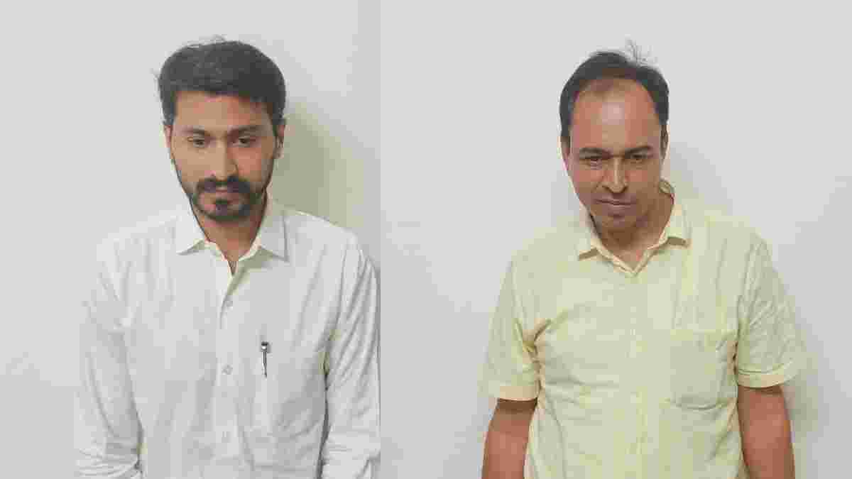 સેન્ટ્રલ GSTના 2 અધિકારી 20 લાખની લાંચ લેતાં ઝડપાયા