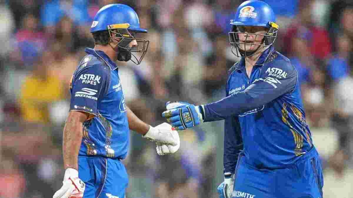 IPL 2026: મુંબઈ ઇન્ડિયન્સે 228 રનનો લક્ષ્યાંક ચેઝ કરી ઐતિહાસિક જીત નોંધાવી