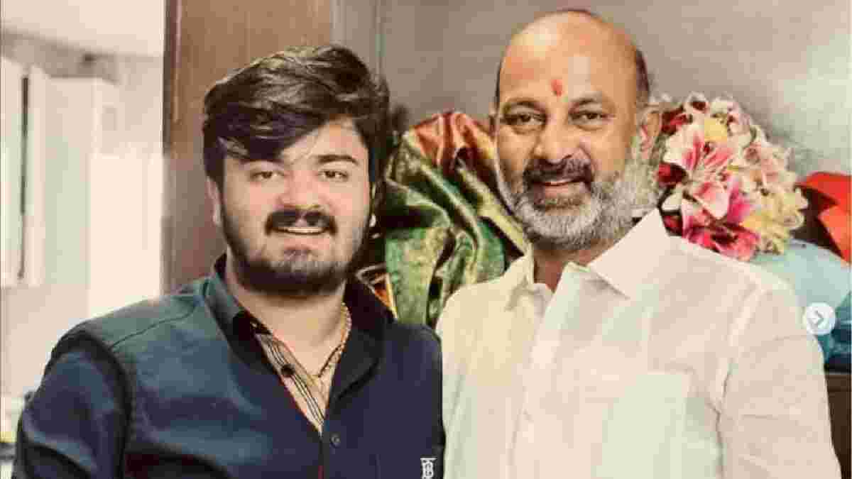 કેન્દ્રીયમંત્રી બંડી સંજય કુમારના પુત્ર બંડી ભગીરથે કર્યું આત્મસમર્પણ, POCSO કેસમાં લુક-આઉટ નોટિસ જારી કરવામાં આવી હતી
