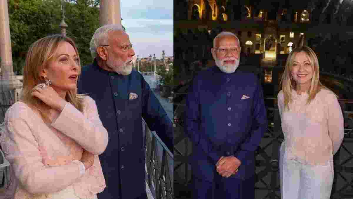 PM મોદીએ ઇટાલીના PM મેલોની સાથે ઐતિહાસિક કોલોસિયમની મુલાકાત લીધી