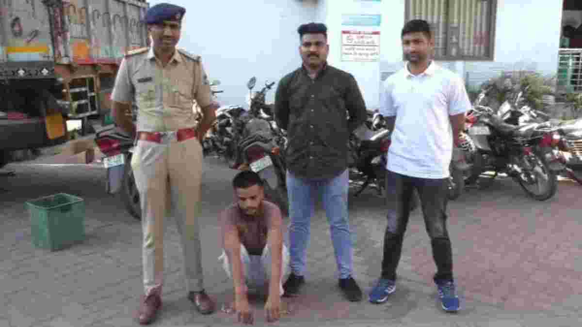 પલસાણામાં પત્નીની હત્યા કરી દિલ્હી ભાગેલો પતિ ઝડપાયો