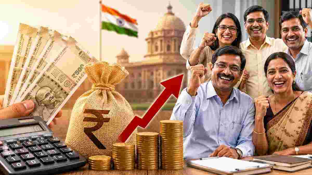કેન્દ્રીય કર્મચારીઓ માટે ખુશખબર! DAમાં 3% વધારો અને 4 મહિનાનું એરિયર મળવાની શક્યતા!