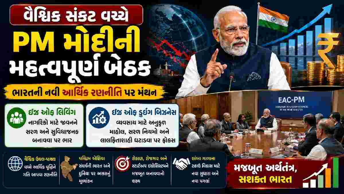 વૈશ્વિક સંકટ વચ્ચે PM મોદીની મહત્વપૂર્ણ બેઠક, ભારતની નવી આર્થિક રણનીતિ પર મંથન, ઇઝ ઓફ ડુઇંગ બિઝનેસ પર ફોકસ