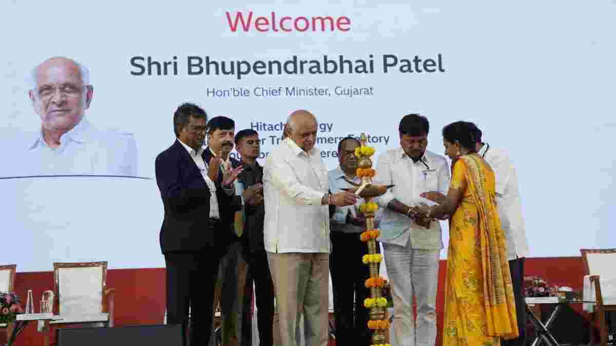 ગુજરાતમાં ₹2,000 કરોડના હિટાચી એનર્જી પાવર ટ્રાન્સફોર્મર પ્લાન્ટનું ભૂમિપૂજન