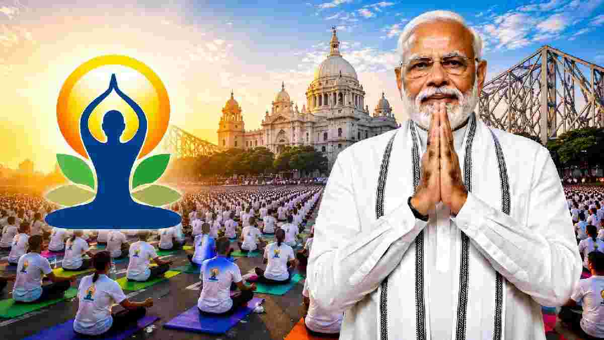PM મોદી કોલકાતામાં આંતરરાષ્ટ્રીય યોગ દિવસ 2026 ના કાર્યક્રમોનું નેતૃત્વ કરશે