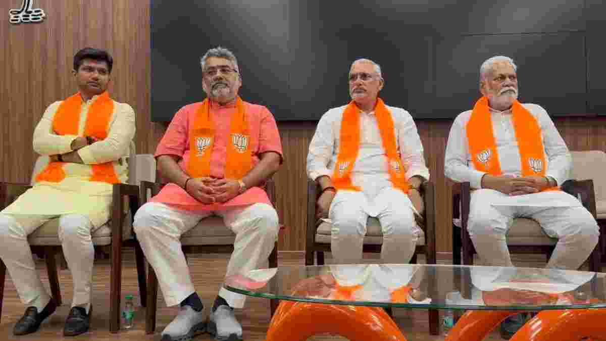રાજકોટ કમલમ ખાતે ભાજપ પ્રદેશ અધ્યક્ષ જગદીશ વિશ્વકર્માની બેઠક