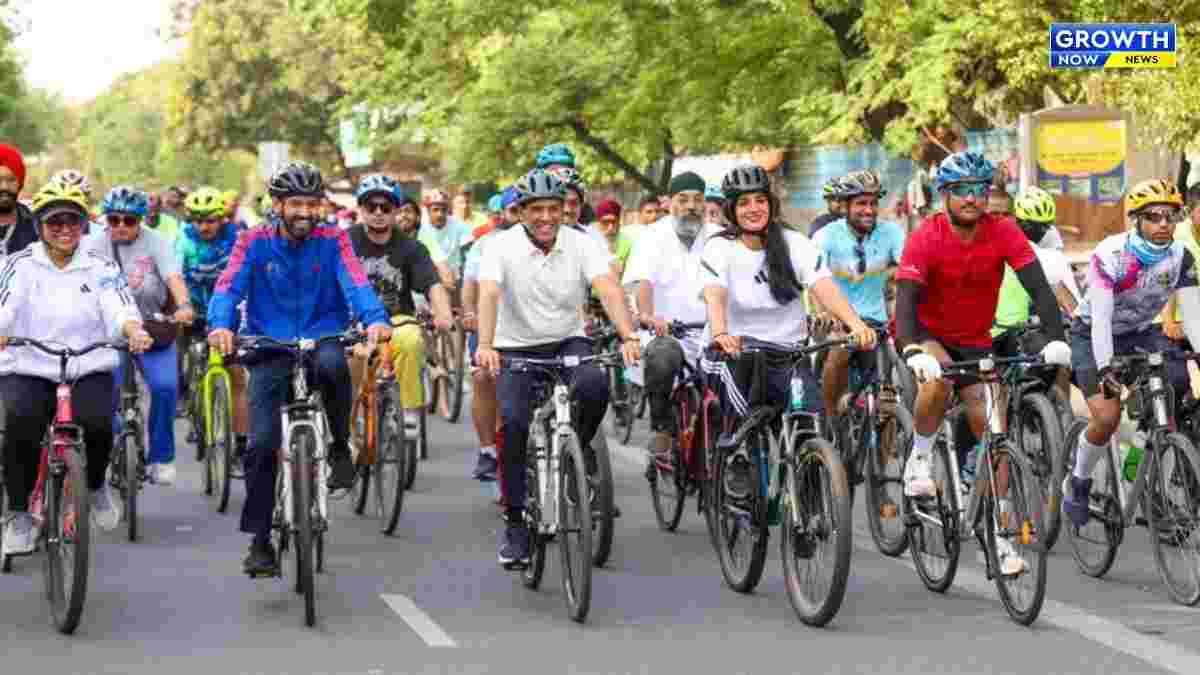 મુંબઈમાં ફિટ ઇન્ડિયા સાયક્લોથોનનું આયોજન, કેન્દ્રીય રમતગમતમંત્રી મનસુખ માંડવિયા જોડાયા