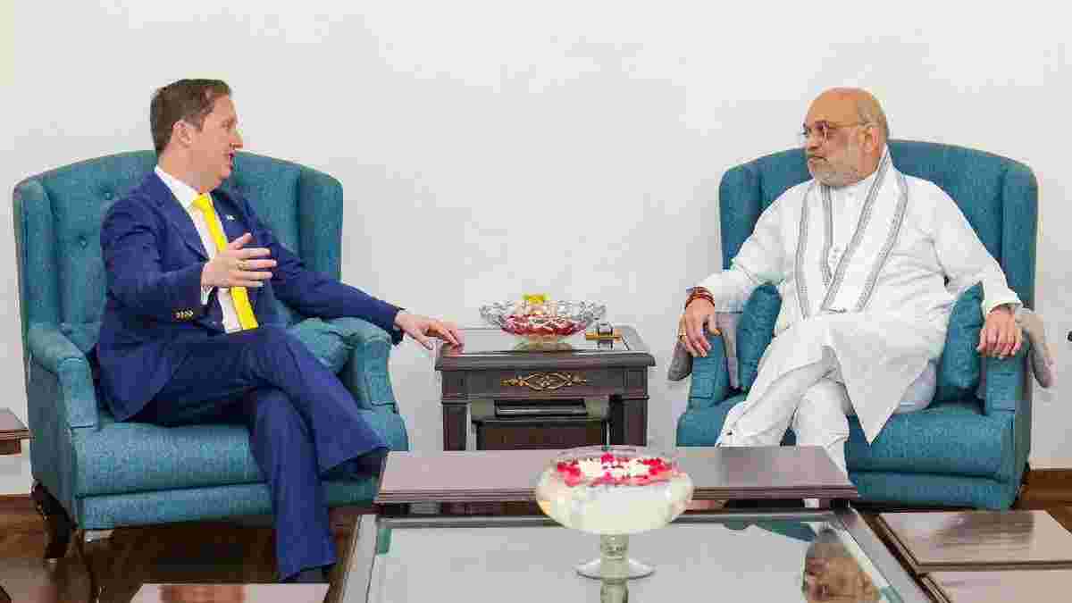 યુએસ રાજદૂત ગોર કેન્દ્રીય ગૃહમંત્રી અમિત શાહને મળ્યા, આતંકવાદ અને ડ્રગ્સ સામે સહિત વિવિધ મુદ્દાઓ પર ચર્ચા થઈ
