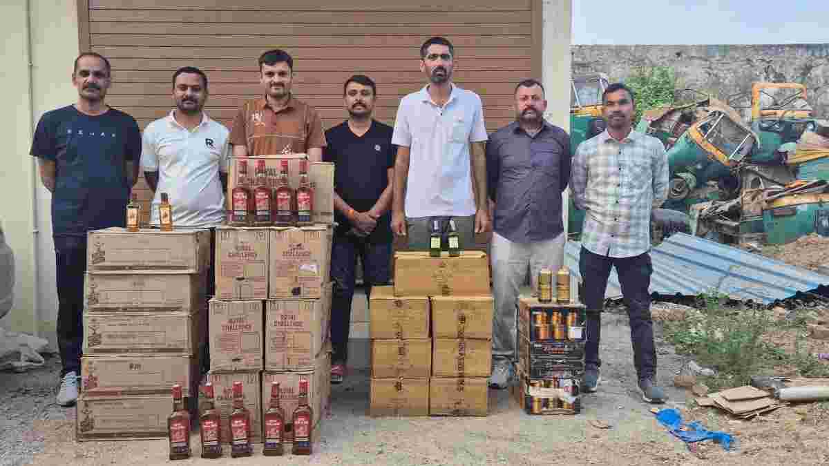 અમદાવાદ ગ્રામ્ય પોલીસે અસલાલીમાંથી ₹2.58 લાખનો વિદેશી દારૂ ઝડપાયો