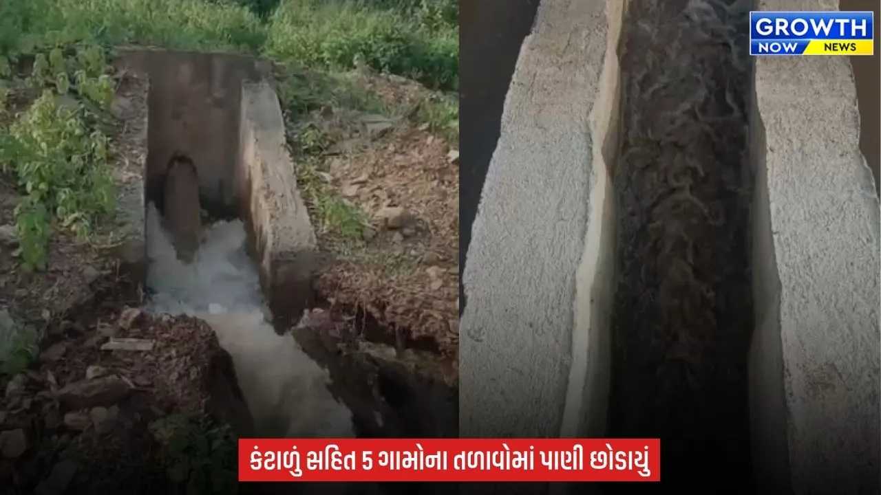 Arvalli : ધારાસભ્ય પી.સી. બરંડાની રજૂઆત રંગ લાવી, પાંચ ગામોના તળાવોમાં છોડાયું પાણી
