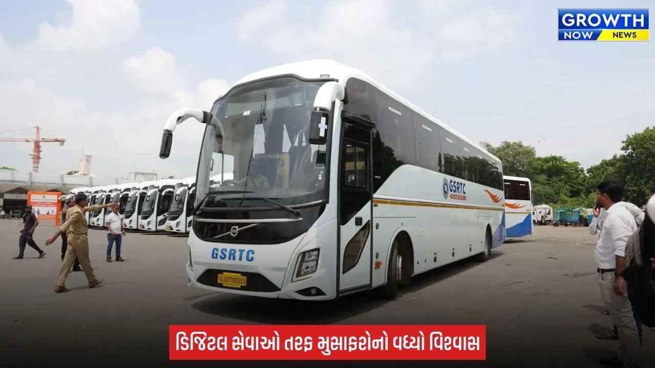 GSRTC મોબાઇલ એપ દ્વારા એક જ દિવસમાં 88,626 ટિકિટોનું ઐતિહાસિક એડવાન્સ બુકિંગ નોંધાયું