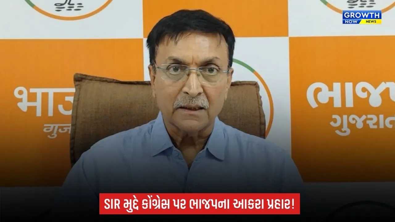 SIR મુદ્દે કોંગ્રેસના વિરોધ પર ભાજપના પ્રહાર, અનિલ પટેલે રાહુલ ગાંધીના વર્તન પર ઉઠાવ્યા સવાલ