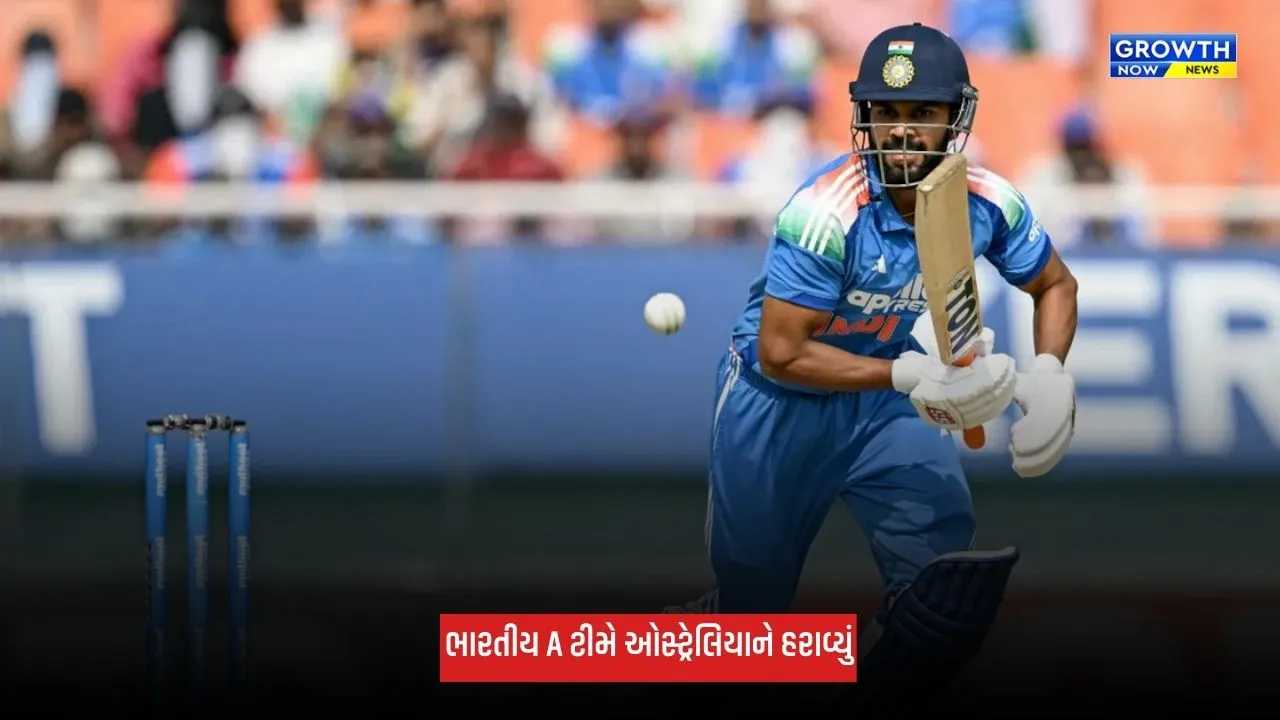 India A ટીમે ઓસ્ટ્રેલિયાને હરાવ્યું, સૂર્યાંશ શેડગેની અડધી સદી, ગુરજપનીત સિંહે લીધી 3 વિકેટ