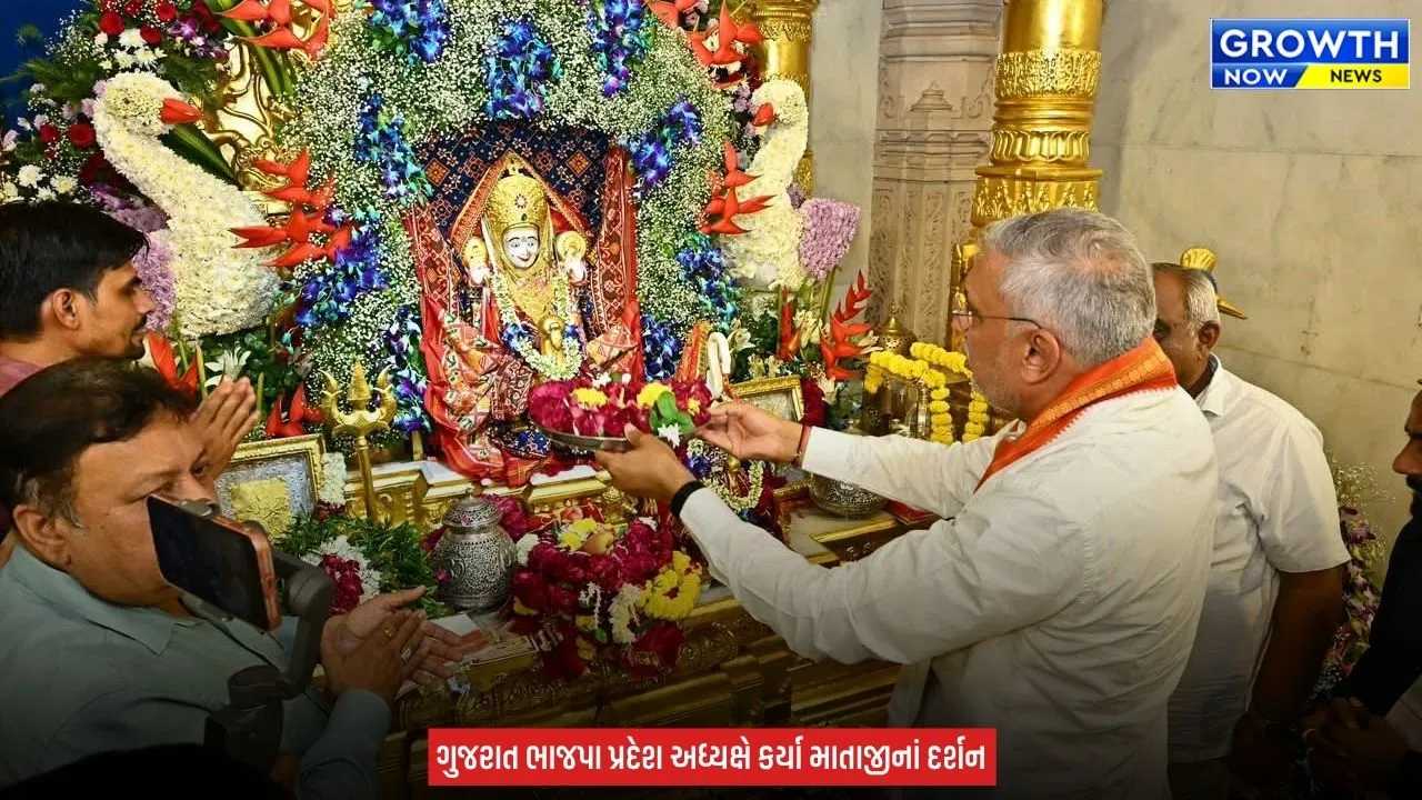 Varadayini Mata Temple in Rupal : નવમા નોરતે રૂપાલમાં જગદીશ વિશ્વકર્માએ કર્યા વરદાયિની માતાજીનાં દર્શન
