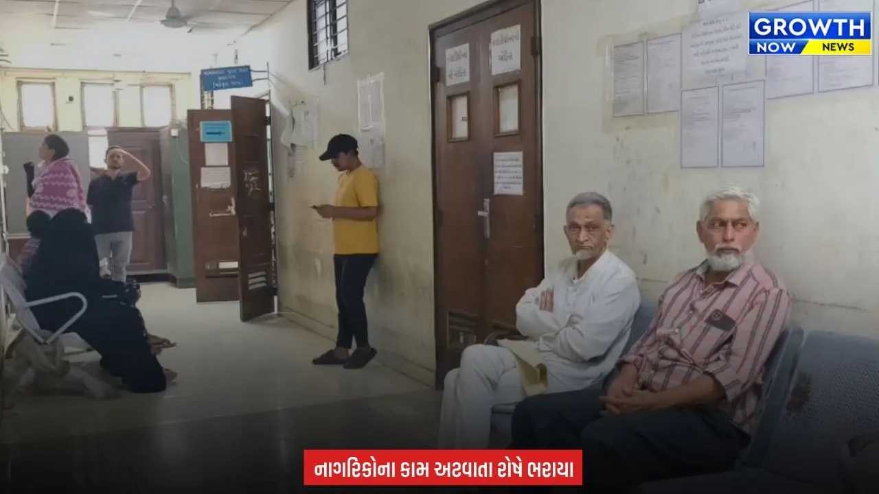 Surat News : 14 માગણીઓ સાથે મહેસૂલ કર્મચારીઓ હડતાળ પર ઉતર્યા, મહેસૂલ કચેરીઓમાં સરકારી કામ પર દેખાઈ અસર