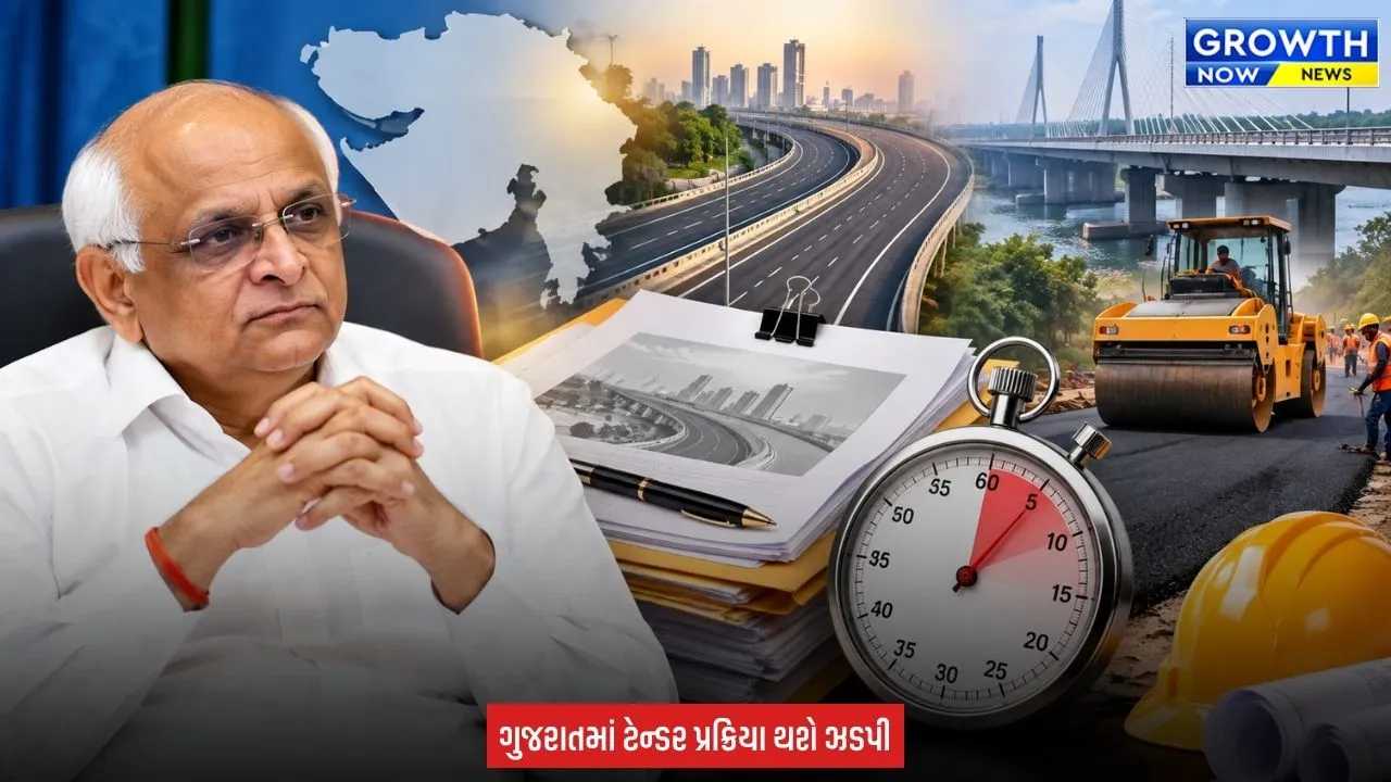 Gandhinagar : ગુજરાતમાં રોડ-બાંધકામને ગતિ આપવા મોટો નિર્ણય, ટેન્ડર મંજૂરી હવે 51 થી 66 દિવસમાં  પૂર્ણ કરવા મુખ્યમંત્રીનો આદેશ