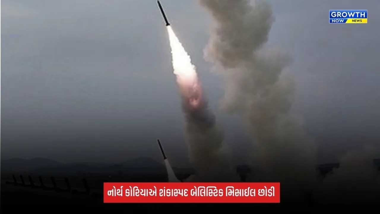 North Koreaએ શંકાસ્પદ બેલિસ્ટિક મિસાઈલ છોડી, જાપાન એલર્ટ, વડાપ્રધાન કાર્યાલયે જાહેર કર્યું નિવેદન