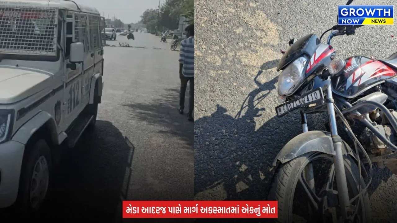 Kadi Thor Road Accident : મહેસાણામાં ગમખ્વાર અકસ્માત, કડી-થોળ માર્ગ પર ટ્રકની ટક્કરે બાઈકચાલકનું મોત