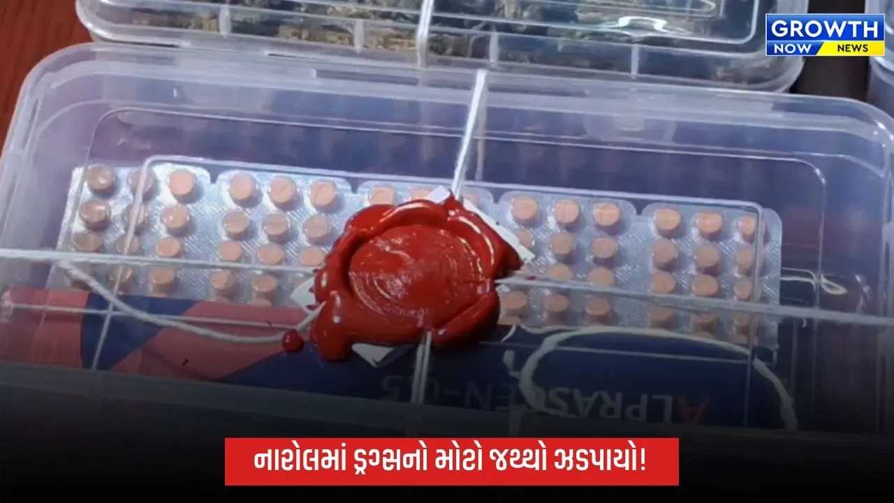 અમદાવાદના નારોલમાં MD ડ્રગ્સ અને નશાની ગોળીઓ સાથે આરોપી ઝડપાયો, ₹1.17 લાખનો મુદ્દામાલ જપ્ત