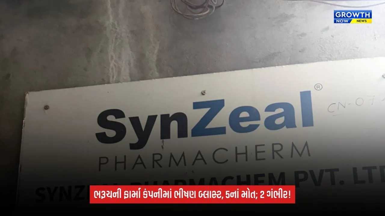 Bharuch factory blast: સાયખા GIDCમાં ફાર્મા કંપનીમાં ભીષણ બ્લાસ્ટ, 5 શ્રમિકોનાં મોત; 2 ગંભીર