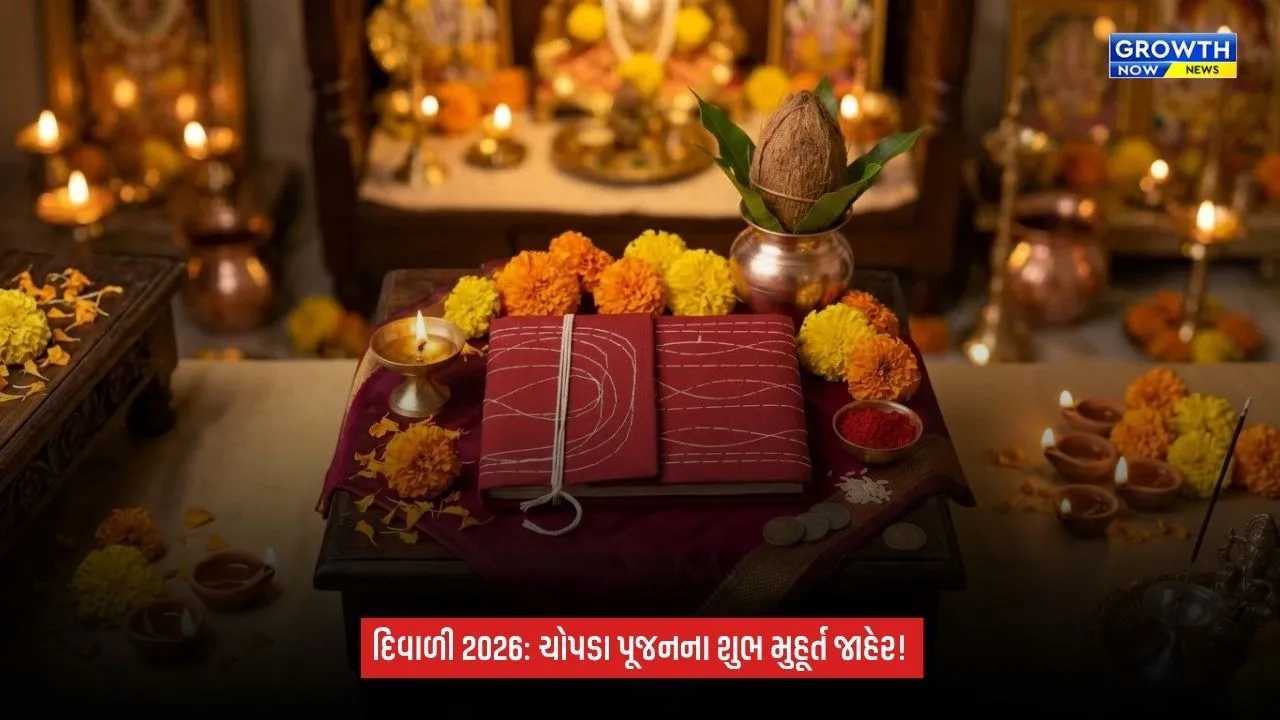 Happy Dipawli 2026: દિવાળીથી લાભ પાંચમ સુધીના શુભ મુહૂર્ત જાહેર, સોના-ચાંદીની ખરીદીથી ચોપડા પૂજન સુધી જાણો સંપૂર્ણ સમય