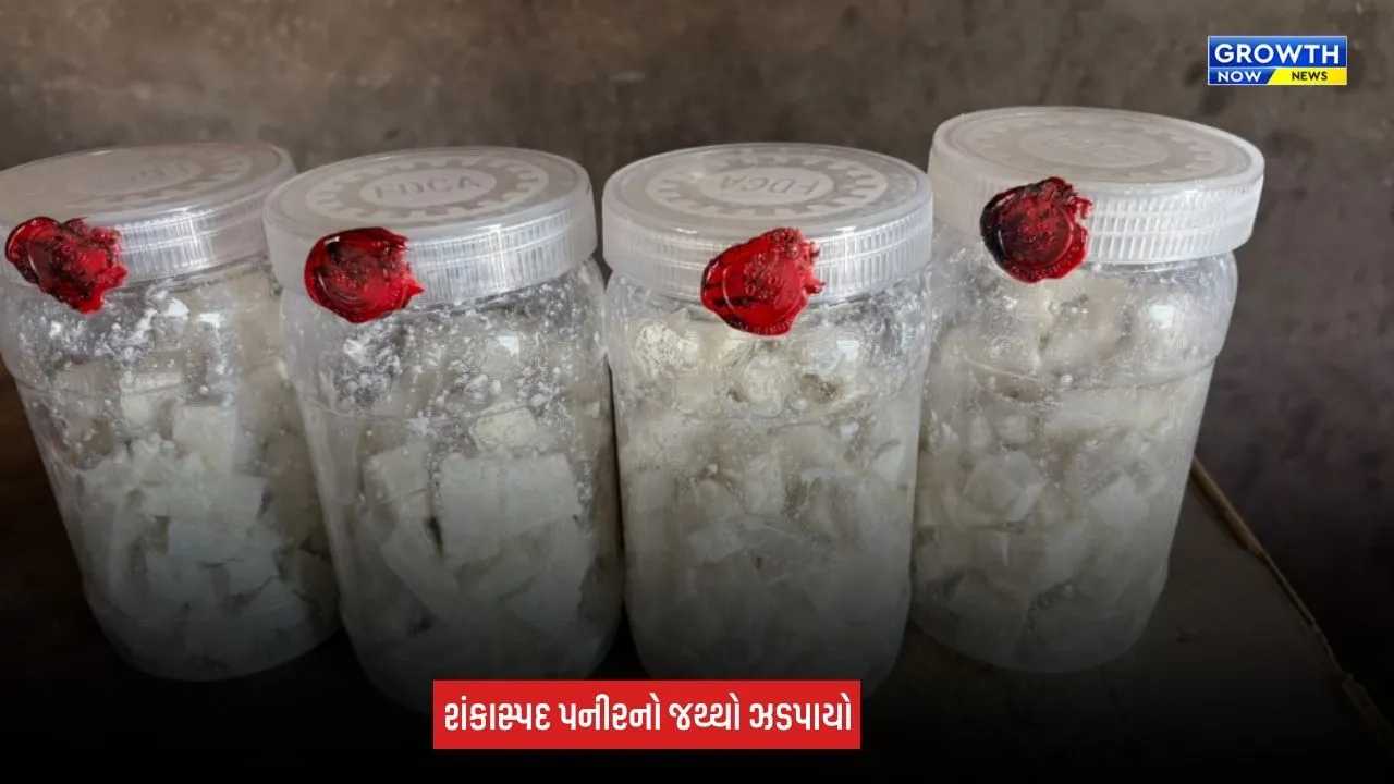 Bhuj News: ભીરંડીયારામાં 699 કિલો શંકાસ્પદ પનીરનો નાશ, ફૂડ વિભાગની કાર્યવાહી