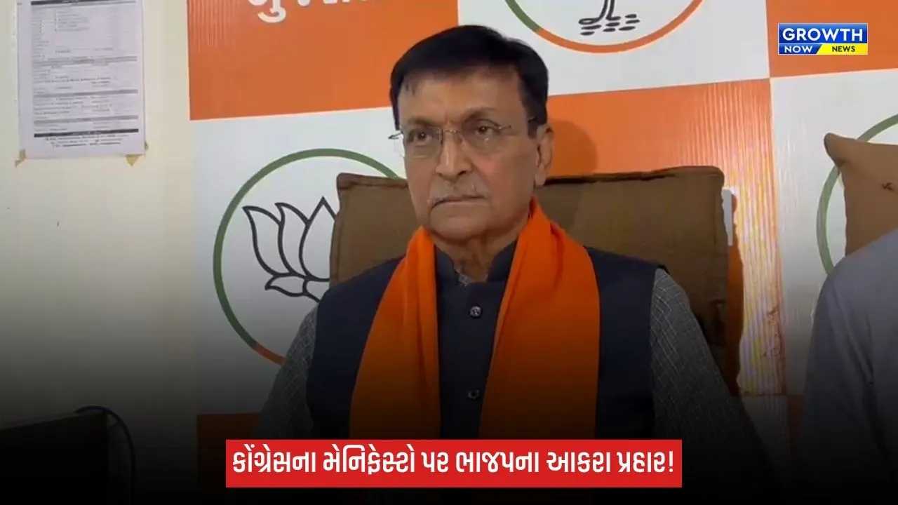Gandhinagarમાં કોંગ્રેસના ચૂંટણી ઢંઢેરા પર ભાજપનો પ્રહાર, અનિલ પટેલે કર્યા આકરા પ્રહારો