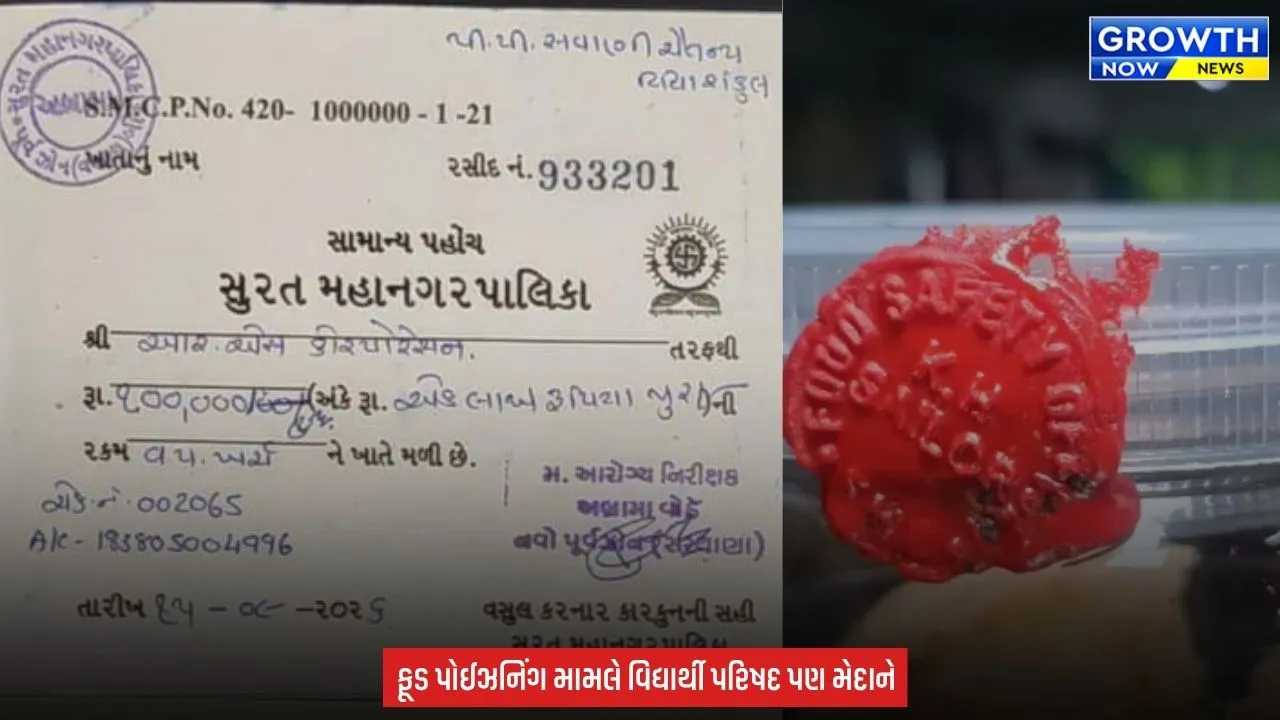 Surat ની પી.પી. સવાણી હોસ્ટેલમાં ફૂડ પોઈઝનિંગનો કેસ, મનપાએ ફટકાર્યો ₹1 લાખનો દંડ