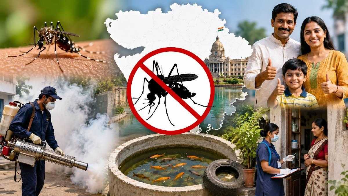 ગુજરાતમાં મચ્છરજન્ય રોગો સામે મોટી સફળતા, મેલેરિયામાં 45% અને ડેન્ગ્યુમાં 39%નો ઘટાડો