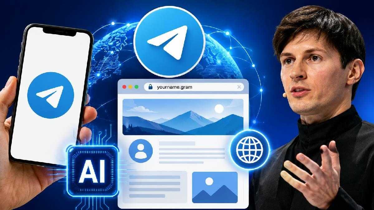 WhatsAppની વધશે ટેન્શન! Telegram લાવી રહ્યું એવું ફીચર કે 1 ક્લિકમાં મળશે પોતાની વેબસાઇટ,  જાણો શું છે .gram ડોમેન યોજના?