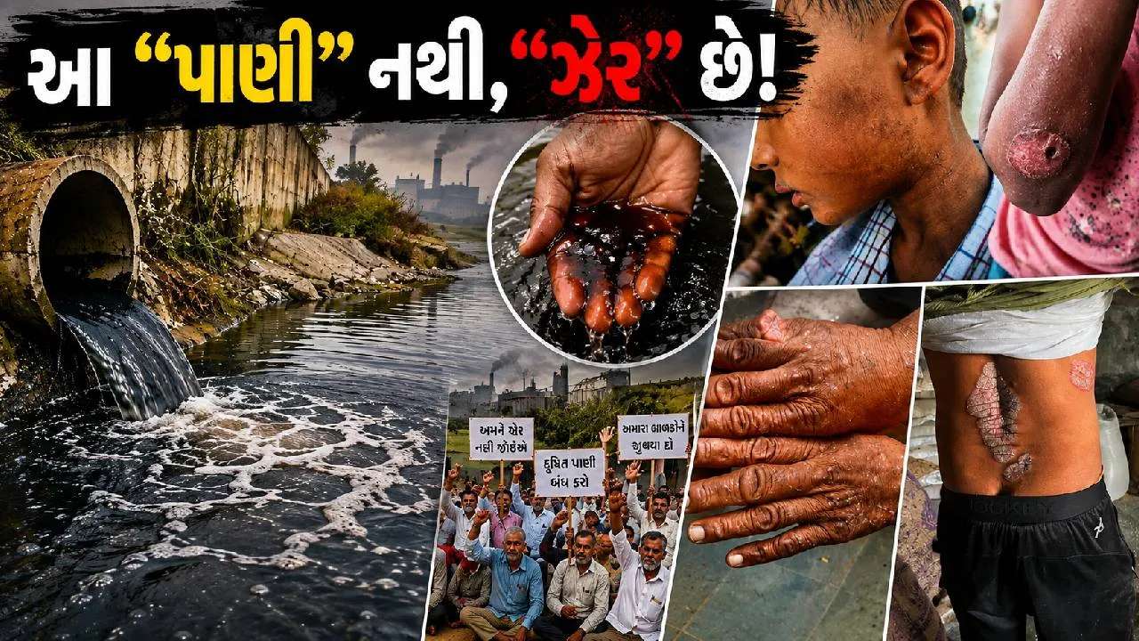 આ “પાણી” નથી, “ઝેર” છે! ધોળકાના પાંચ ગામોમાં પ્રદૂષિત પાણીનો કહેર, ખેડૂતોના આક્ષેપોથી તંત્ર સામે સવાલો