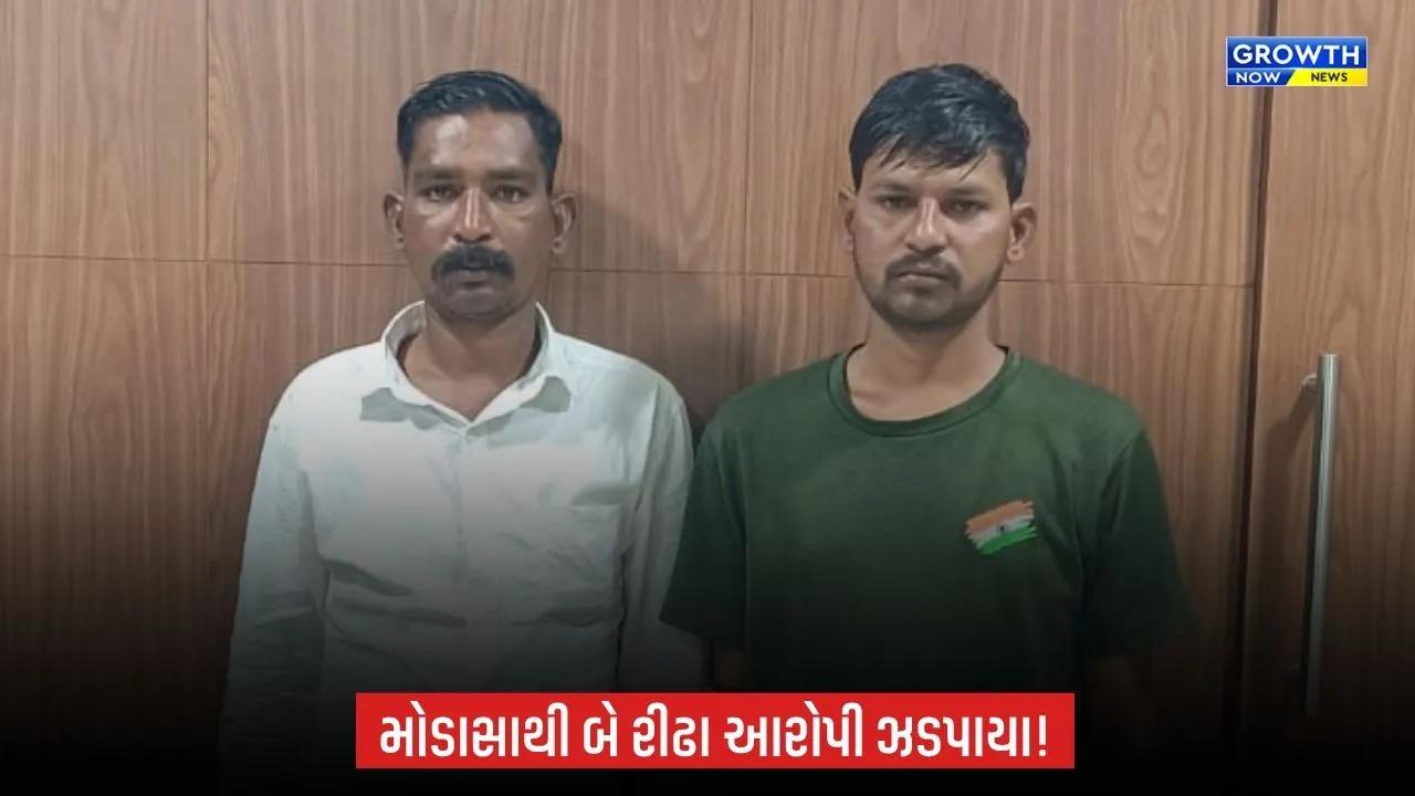 Aravalli SOGની મોટી કાર્યવાહી, રાજસ્થાનની લૂંટનો ભેદ ઉકેલાયો; બે આરોપી ઝડપાયા