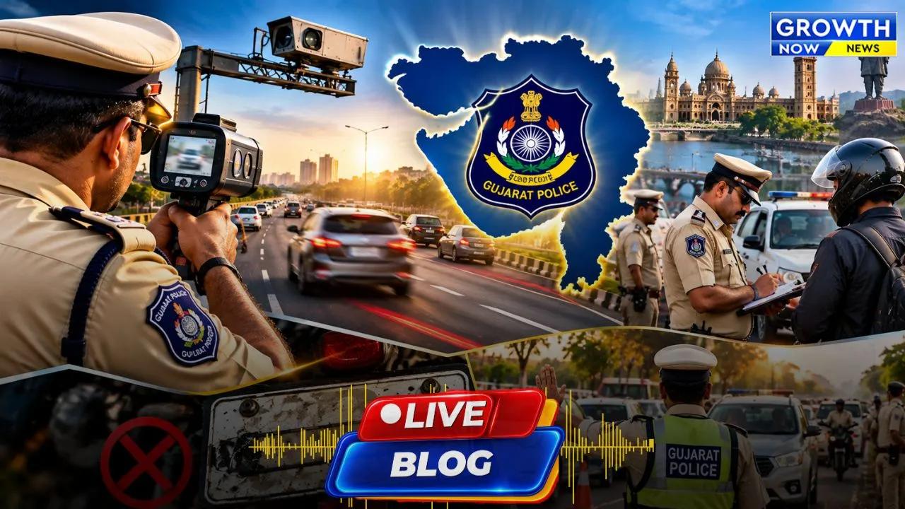 Gujarat Latest News Live : ગુજરાતમાં ઓગસ્ટ મહિનામાં રોંગ સાઈડ ડ્રાઇવિંગ અને ઓવર સ્પીડિંગના 74,242 કેસો નોંધાયા