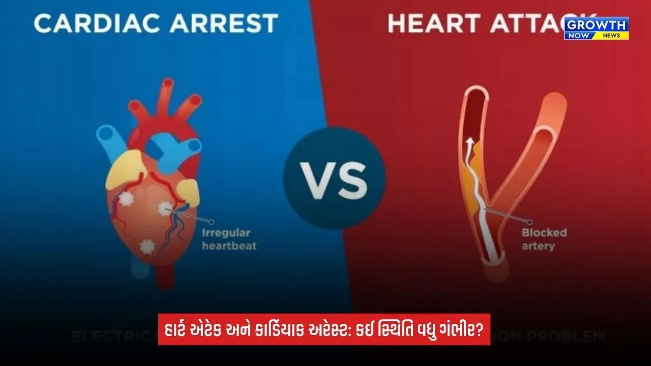 Heart Health: હાર્ટ એટેક અને કાર્ડિયાક અરેસ્ટ એક નથી! જાણો બંને વચ્ચેનો તફાવત