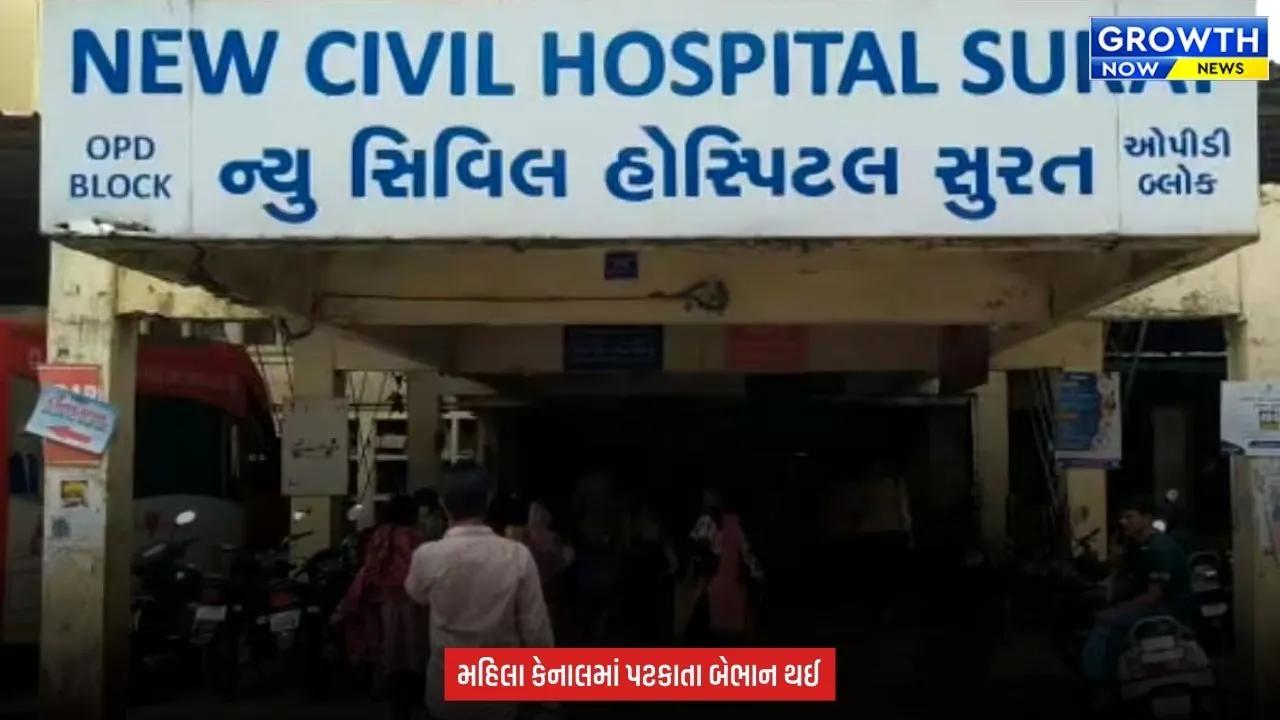 Surat માં હાઈવોલ્ટેજ ડ્રામા! વૃક્ષ પર ચઢેલી મહિલા કેનાલમાં ખાબકતા તાત્કાલિક રેસ્કયૂ કરી સારવાર હેઠળ ખસેડાઈ